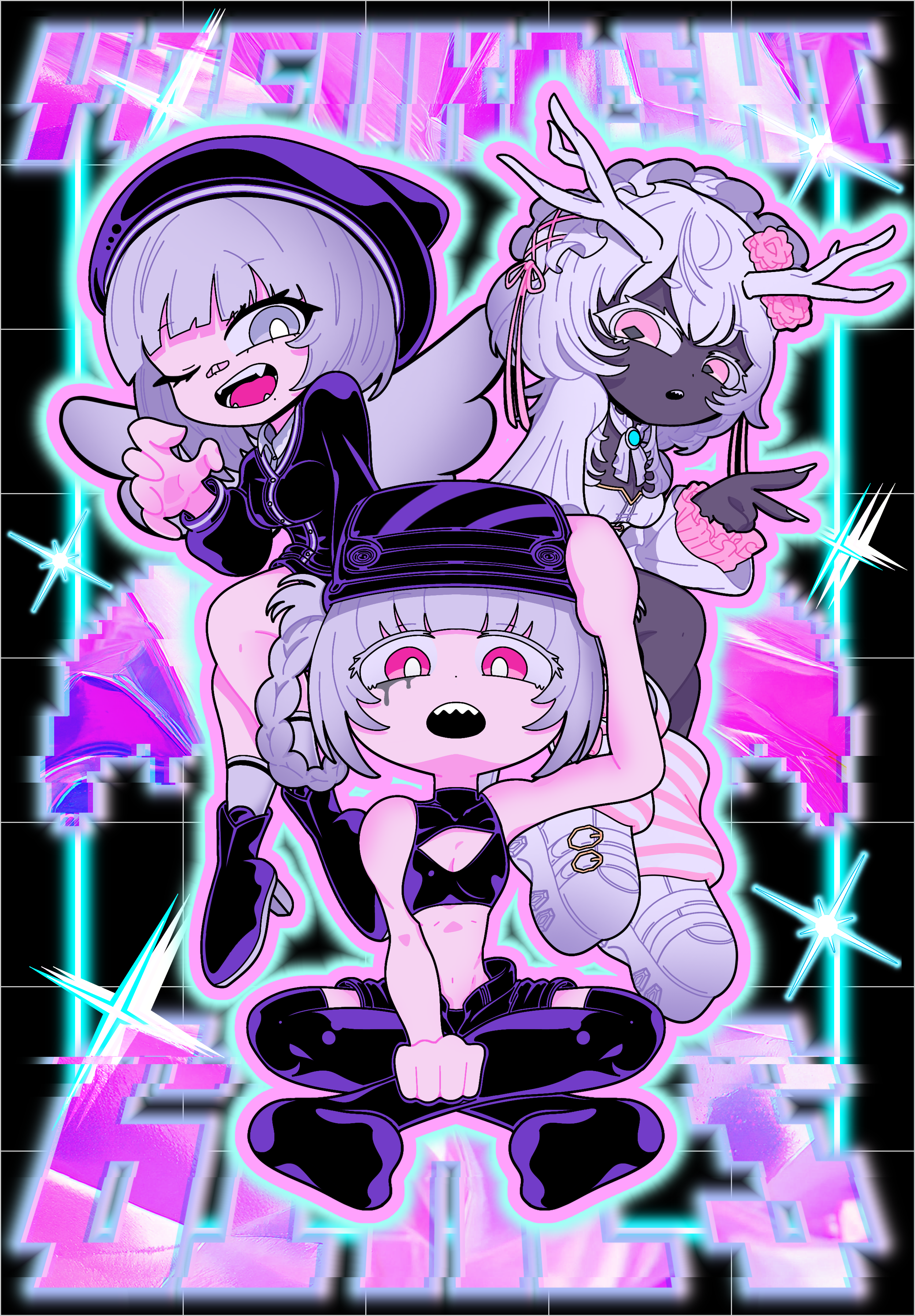 Cyber Yofukashi Girls